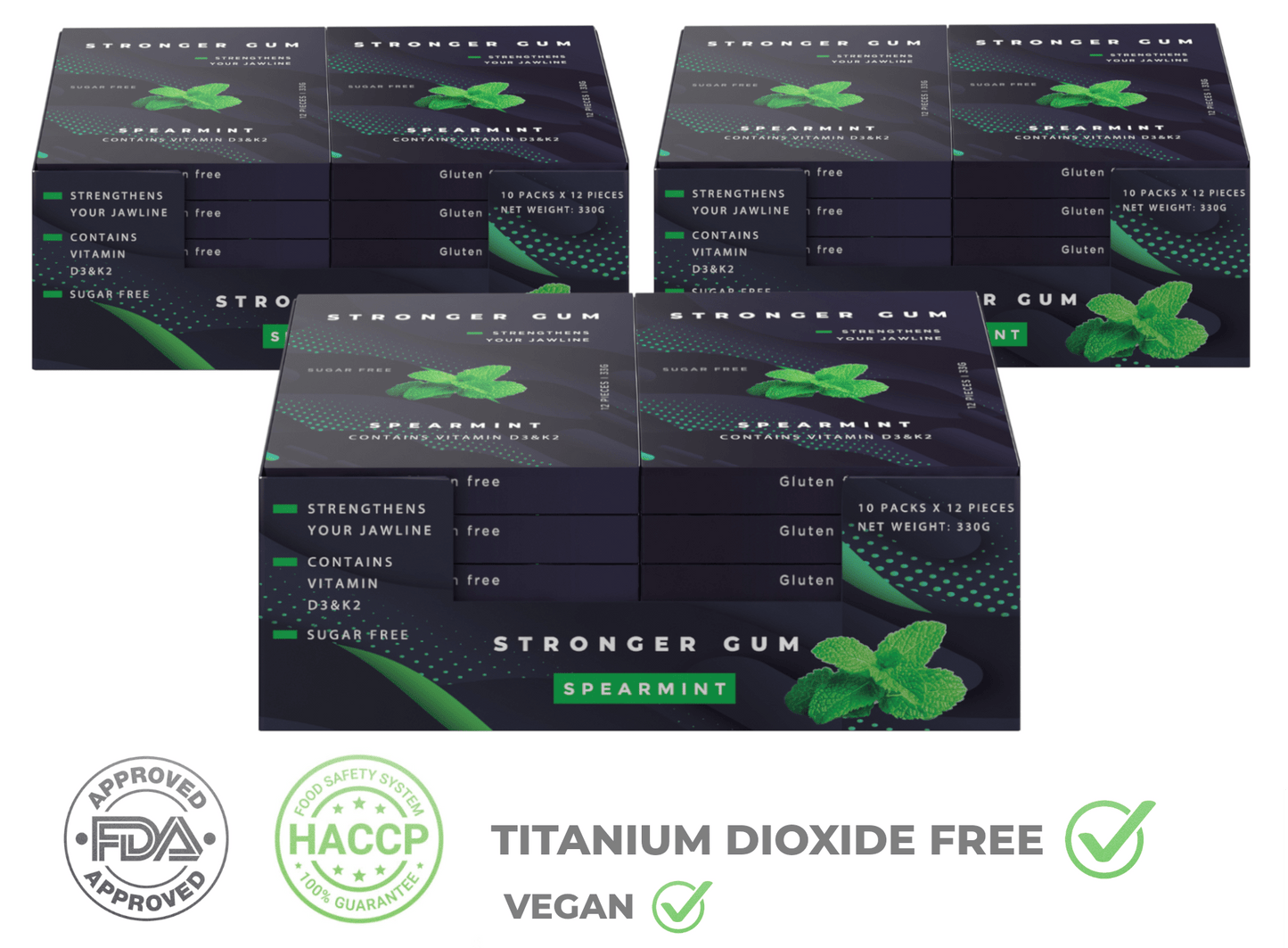 Regular Set: 3 Packs for Price of 2 (990g)