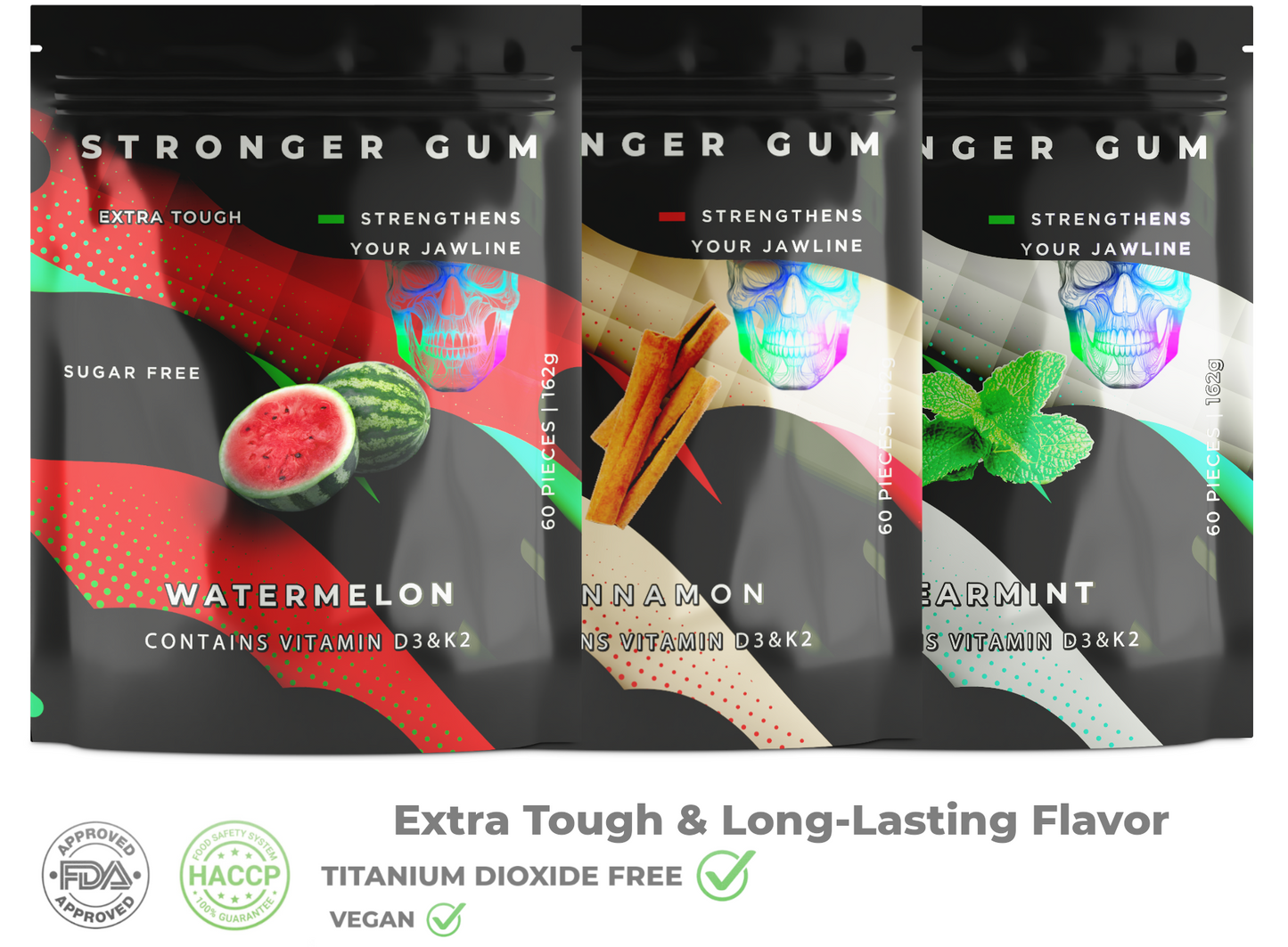 Extra Tough Set: 3 Packs for Price of 2 (486g)