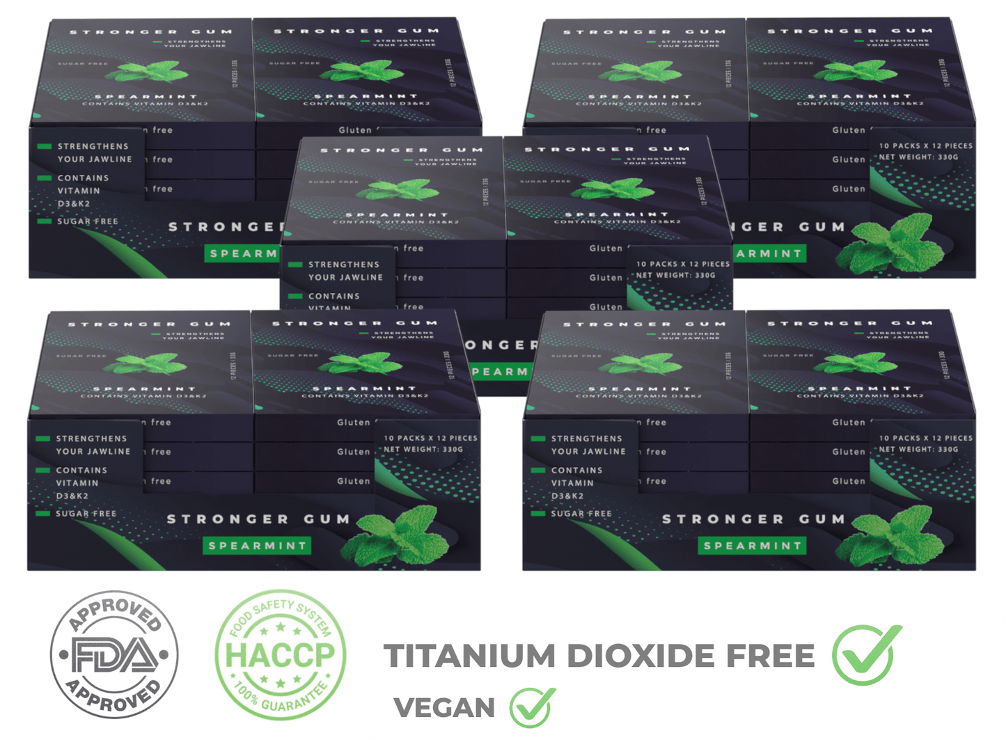 Regular Set: 5 Packs for Price of 3 (1650g)