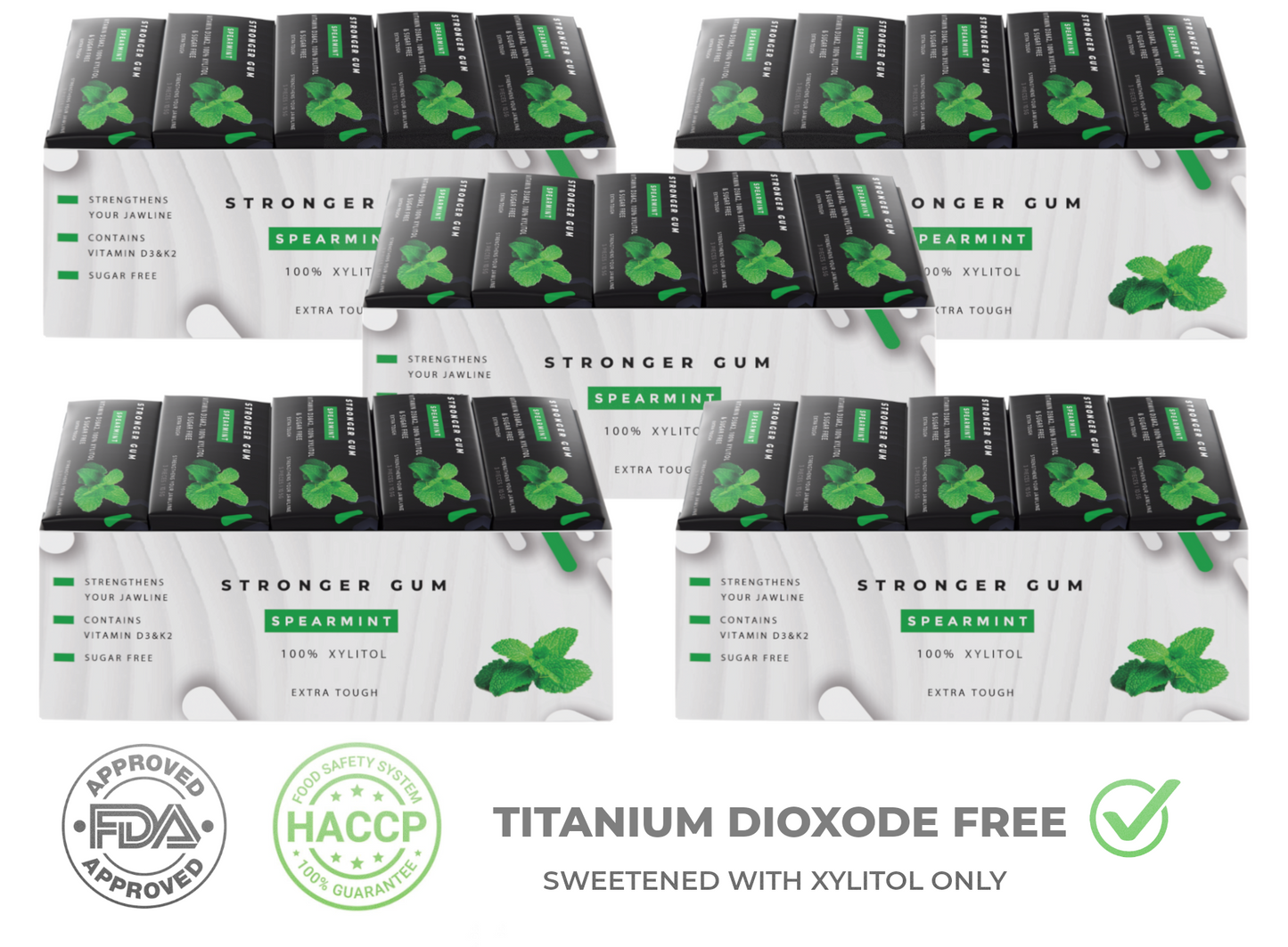 Extra Tough Set: 5 Packs for Price of 3 (1575g)