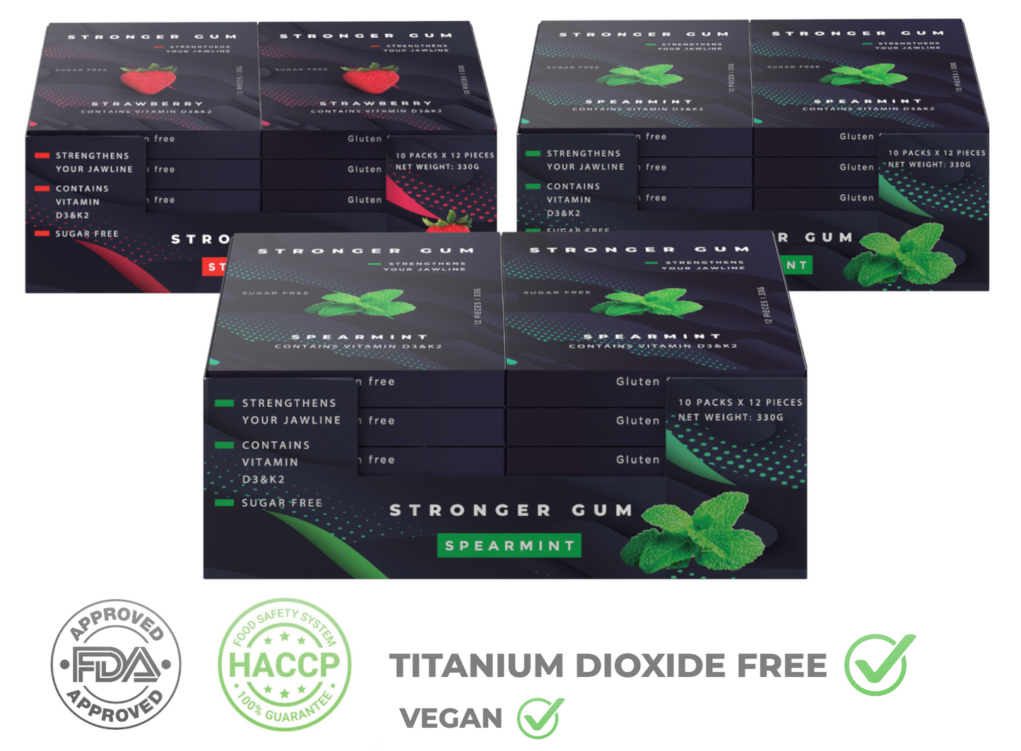 Regular Set: 3 Packs for Price of 2 (990g)