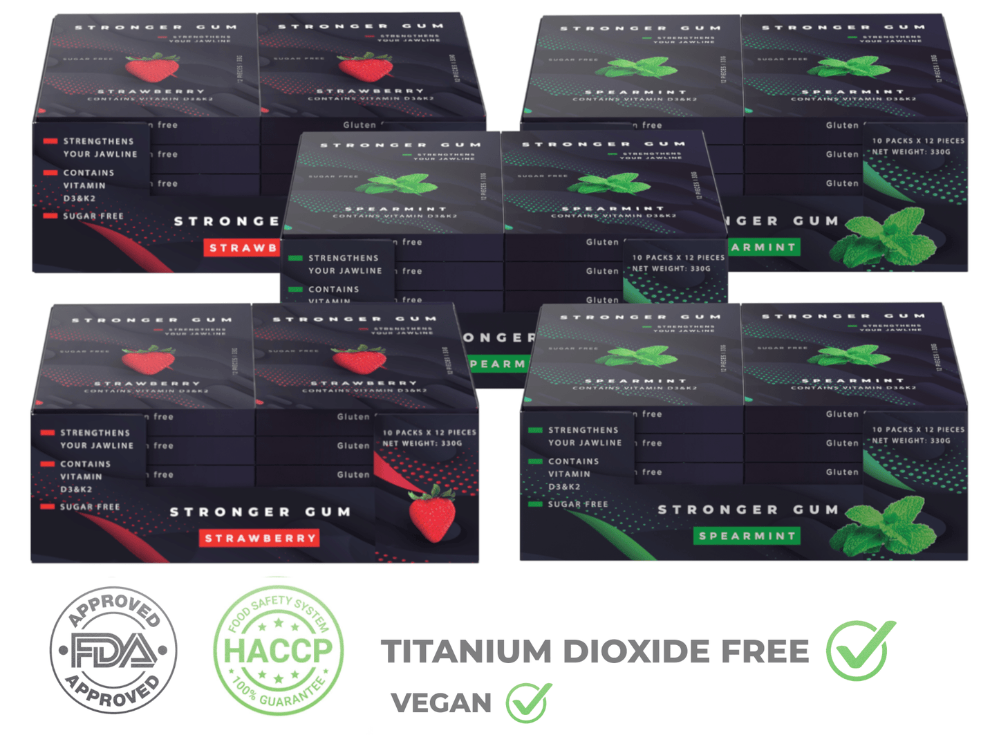 Regular Set: 5 Packs for Price of 3 (1650g)